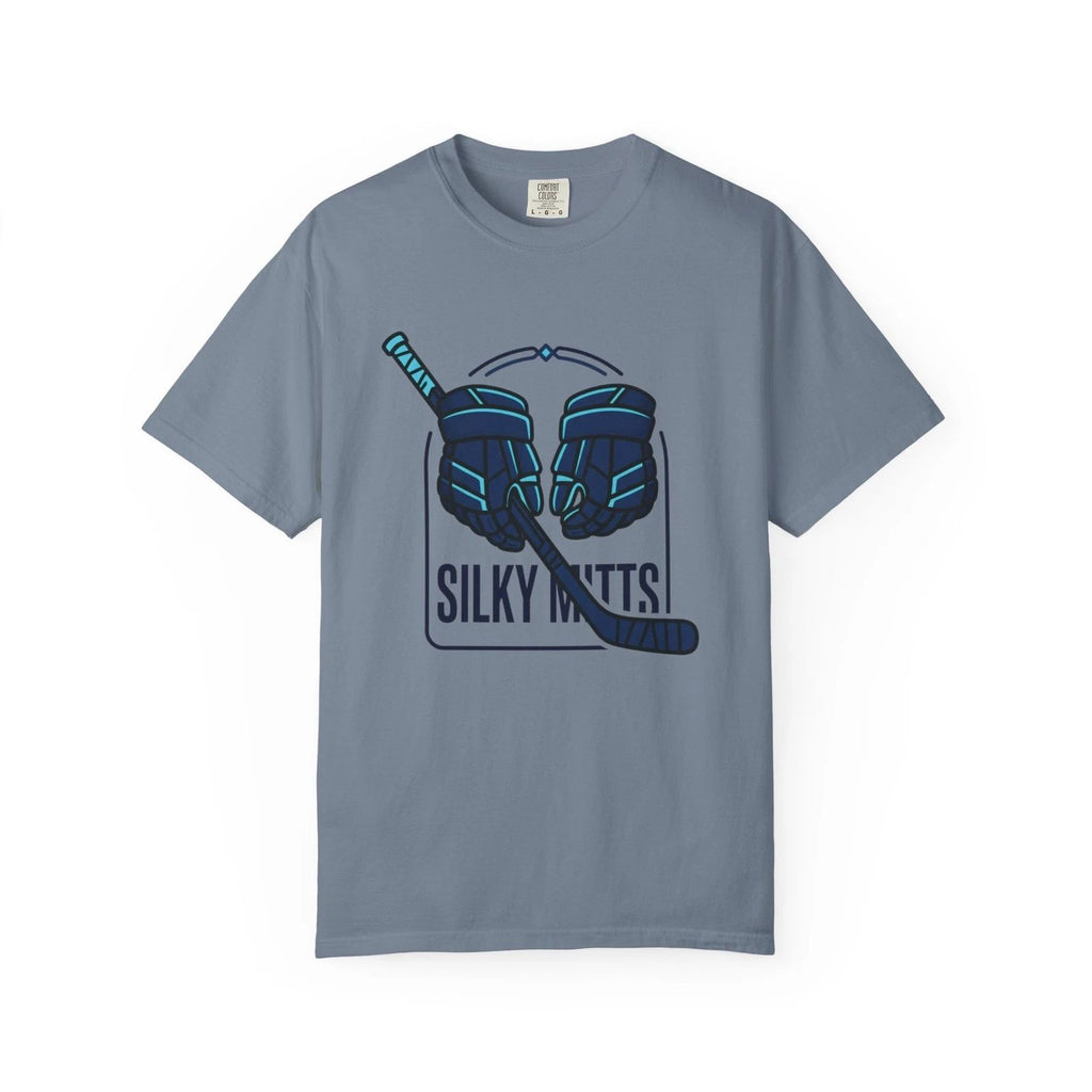 Hockey Shirt Silky Mitts Funny Hockey Player Tee - Adult Unisex Hockey Apparel