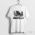 Classic Pbr X Godzilla X Attack Peter Natural T Shirts