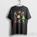 Premium Doodle Liberal Values Holiday Subtle Anti Trump Christmas Christmas T Shirts