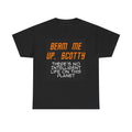 Beam Me Up Scotty Funny Retro Sci-Fi Quote Graphic T-Shirt