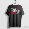 Premium Nice Naughty 67 Funny Christmas T Shirts