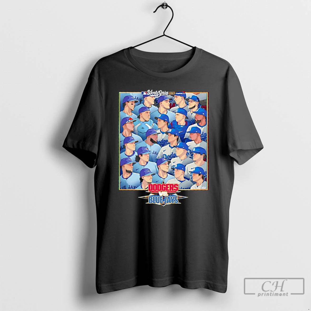 Classic World Series Los Angeles Dodgers Vs The Toronto Blue Jays 2025 T Shirts