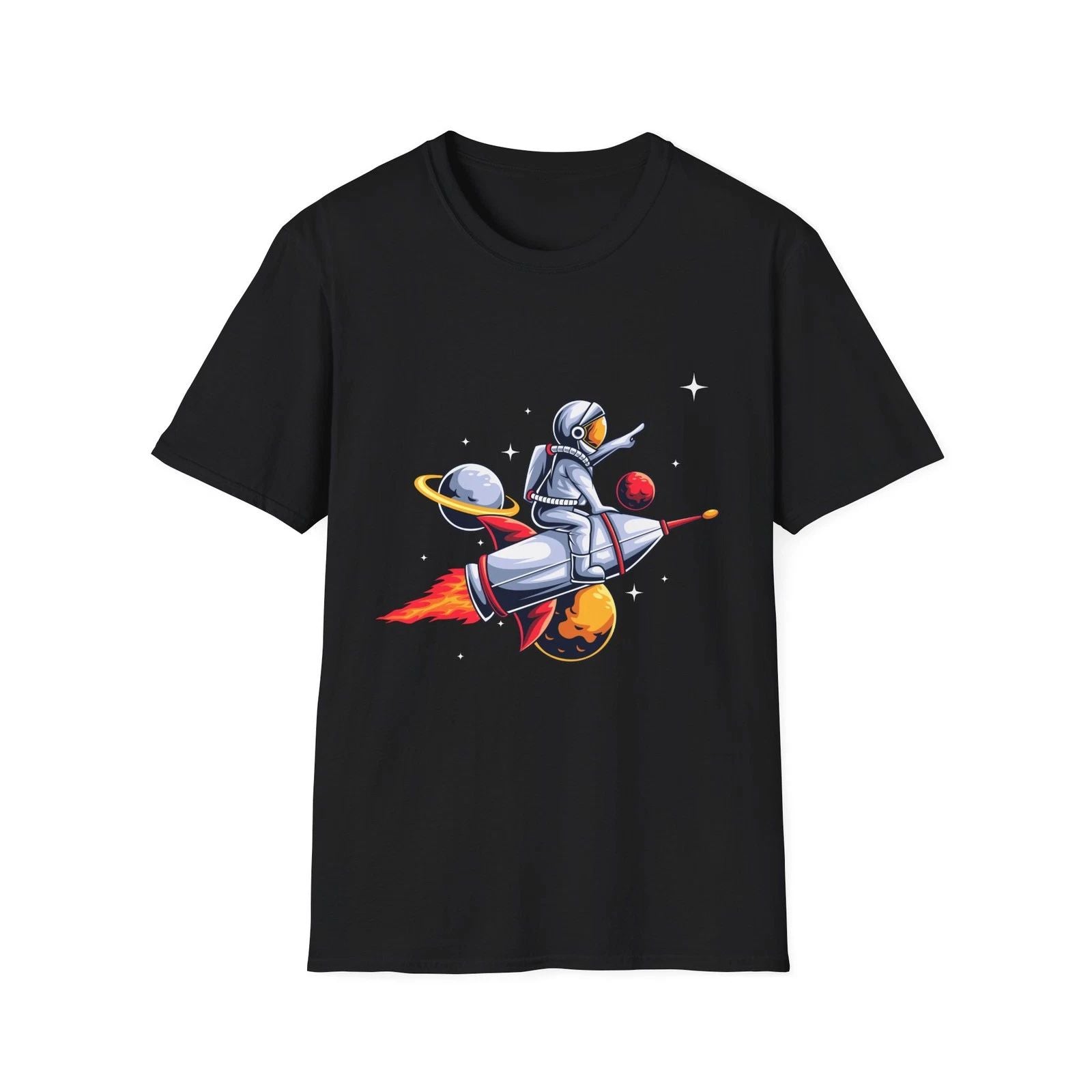 Space Rider T-Shirt, Multiple Colors