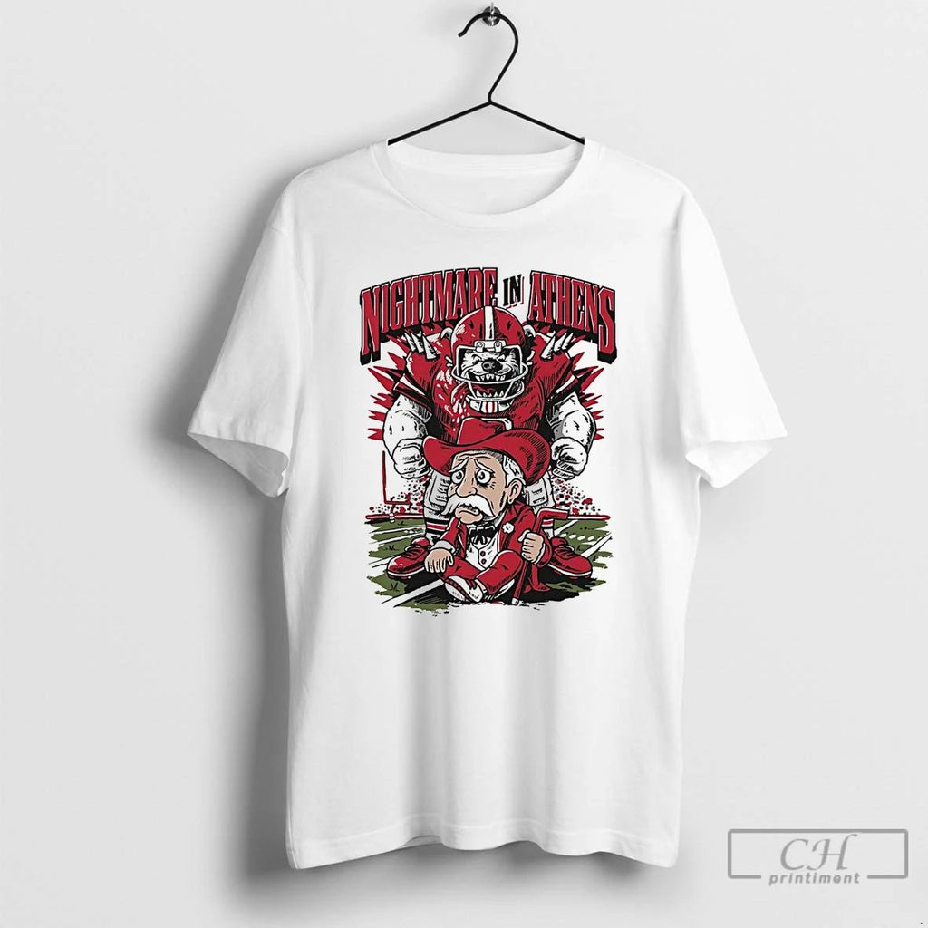 Classic Georgia Bulldogs Nightmare In Athens Ole Miss T Shirts