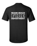 MIAMI BEACH FIRE DEPARTMENT T SHIRT - AMERICAN FIRE & RESCUE