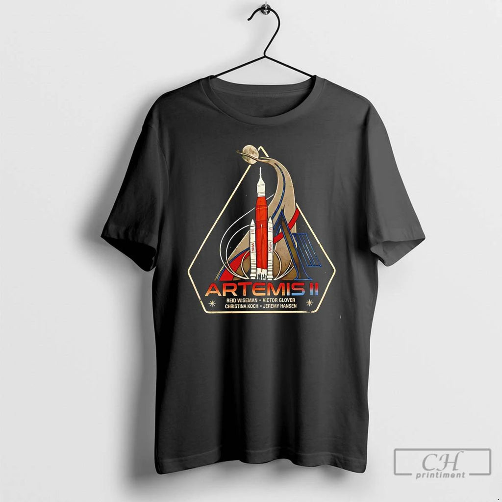 Premium Artemis Ii Nasa Mission Nasa Reid Wiseman Victor Glover Christina Koch T Shirts Sweater