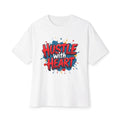 Hustle with Heart Tee | Motivational Typography Shirt