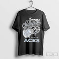 Premium 2025 Wnba Champions Las Vegas Aces Womens Basketball 2 Sided