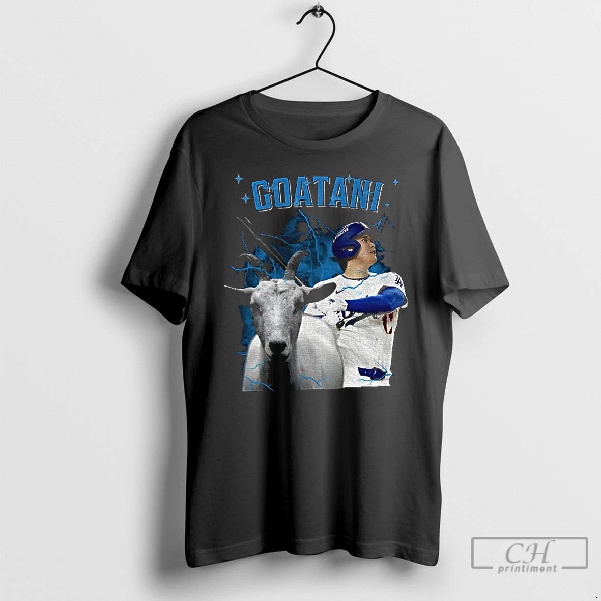 Classic Goatani Shohei Ohtani Goat Los Angeles Dodgers Mlb Baseball T Shirts