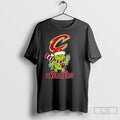 Classic Cleveland Cavaliers Christmas Grinch Santa Holiday T Shirts
