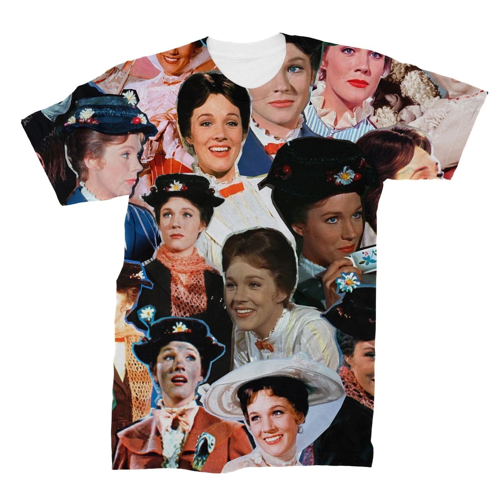 Mary Poppins Photo Collage T-Shirt