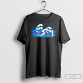 Classic Chicago Tsunami Wave State Flag T Shirts