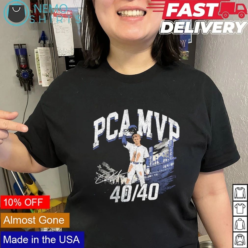 Pete Crow-Armstrong 40 40 Club MVP shirt