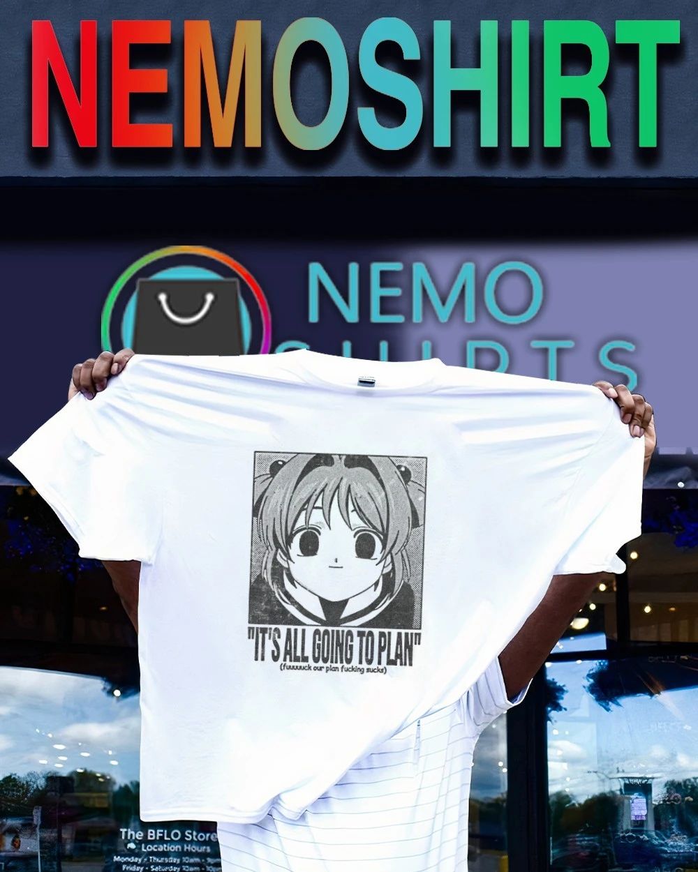 Cardcaptor Sakura it’s all going to plan fuck our plan fucking sucks shirt