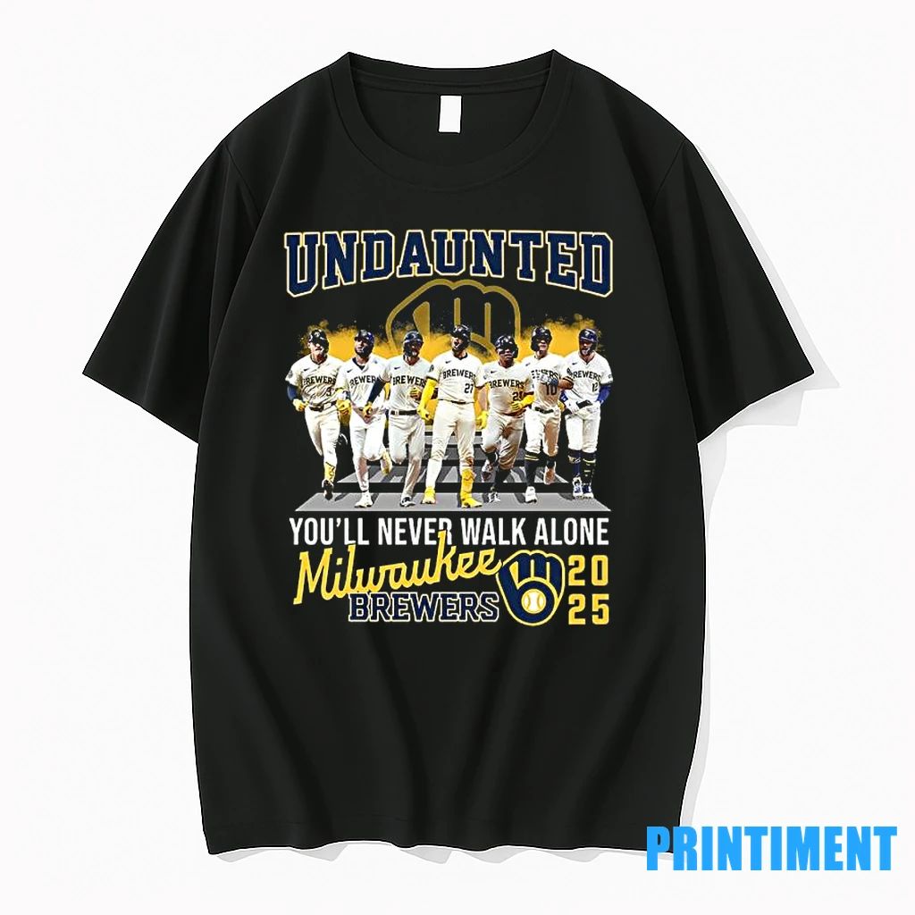 Milwaukee Brewers Undaunted 2025 Nl Central Division Champions Tshirts Sweater