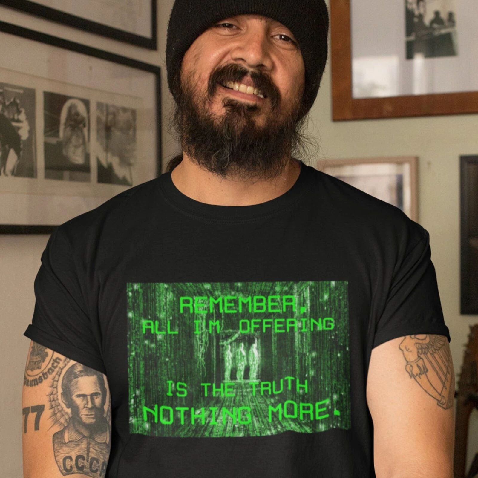 Remember All I Am Offering Is the Truth T Shirt, Sci Fi Movie Tee, #26 Gift Men