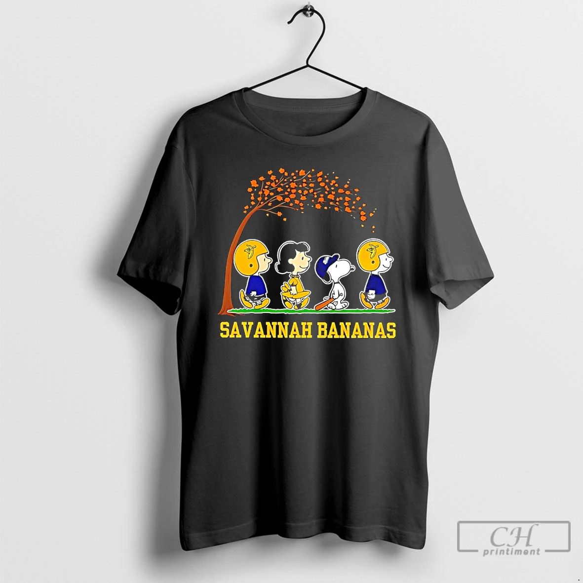 Classic 2025 Peanuts Walking Savannah Bananas T Shirts