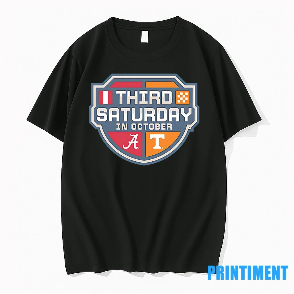 Third October Alamaba Crimson Tide Vs Tennessee Volunteers Logo Tshirts Sweater
