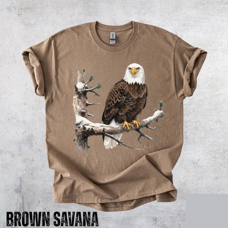Vintage Eagle Nature Boho Comfort Tee