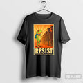 Premium Resist Portland Frog Anti Trump Anti Fascism T Shirts