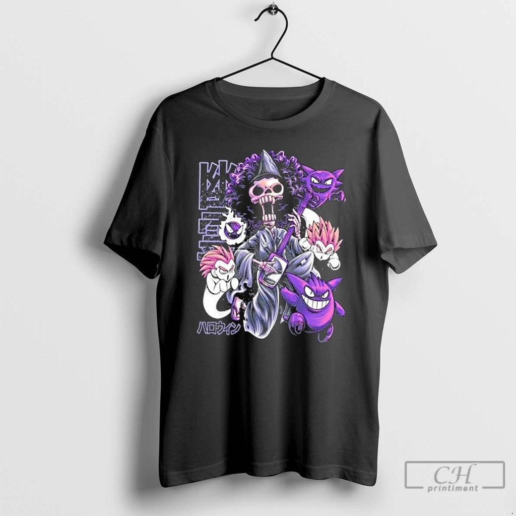 Classic Anime All Ghost Happy Halloween T Shirts