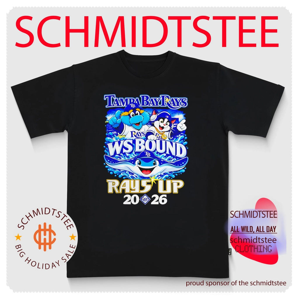 Tampa Bay Rays DJ Kitty Raymond And Stinger 2026 Ws Bound Rays Up Champions shirt