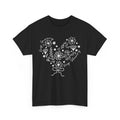 Happy Spring T-Shirt | spring taupe checkered boho flowers Shirt