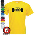 Caterham super 7 t-shirt classic auto British sports car track day racing