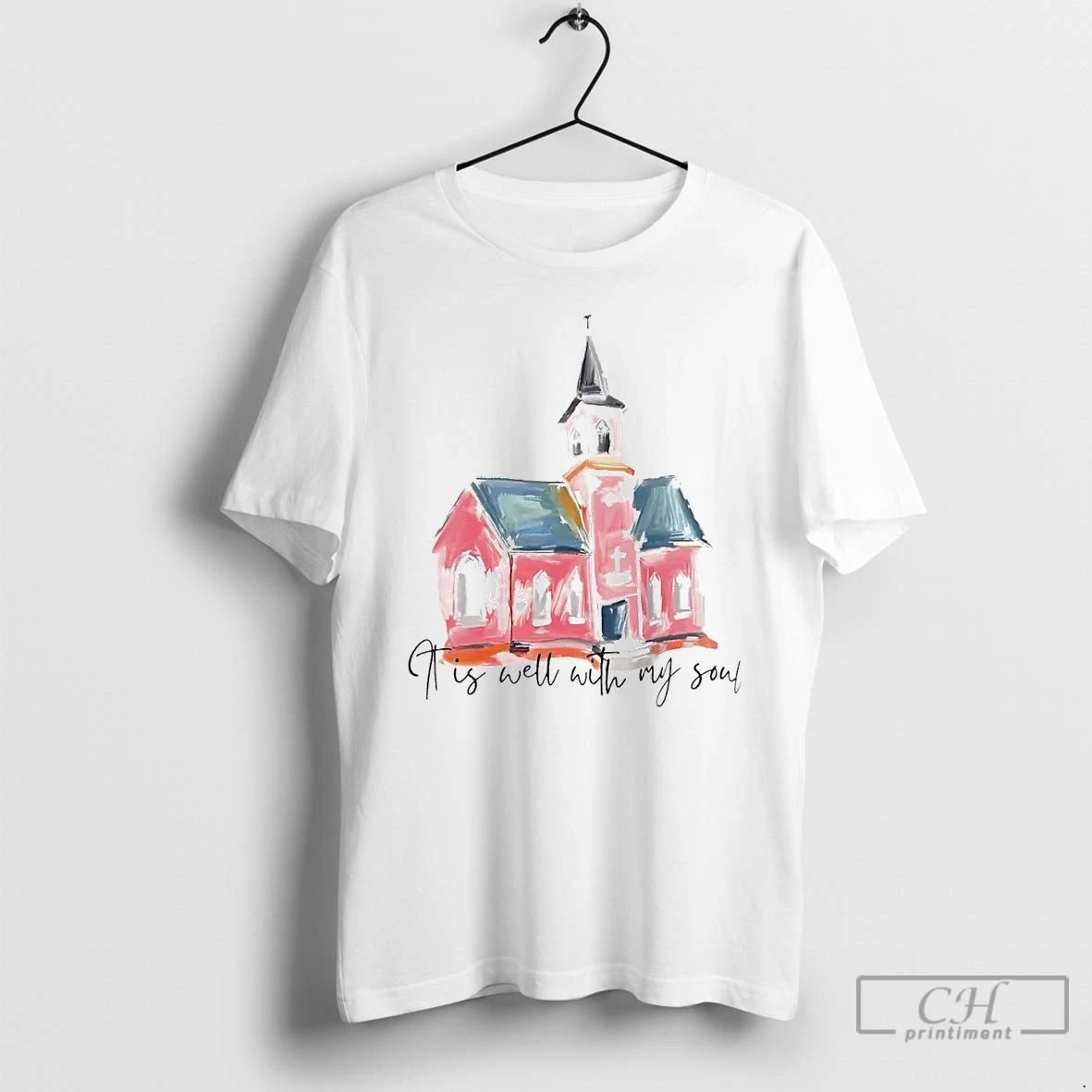 Premium It Is Well With My Soul Christmas T Shirts