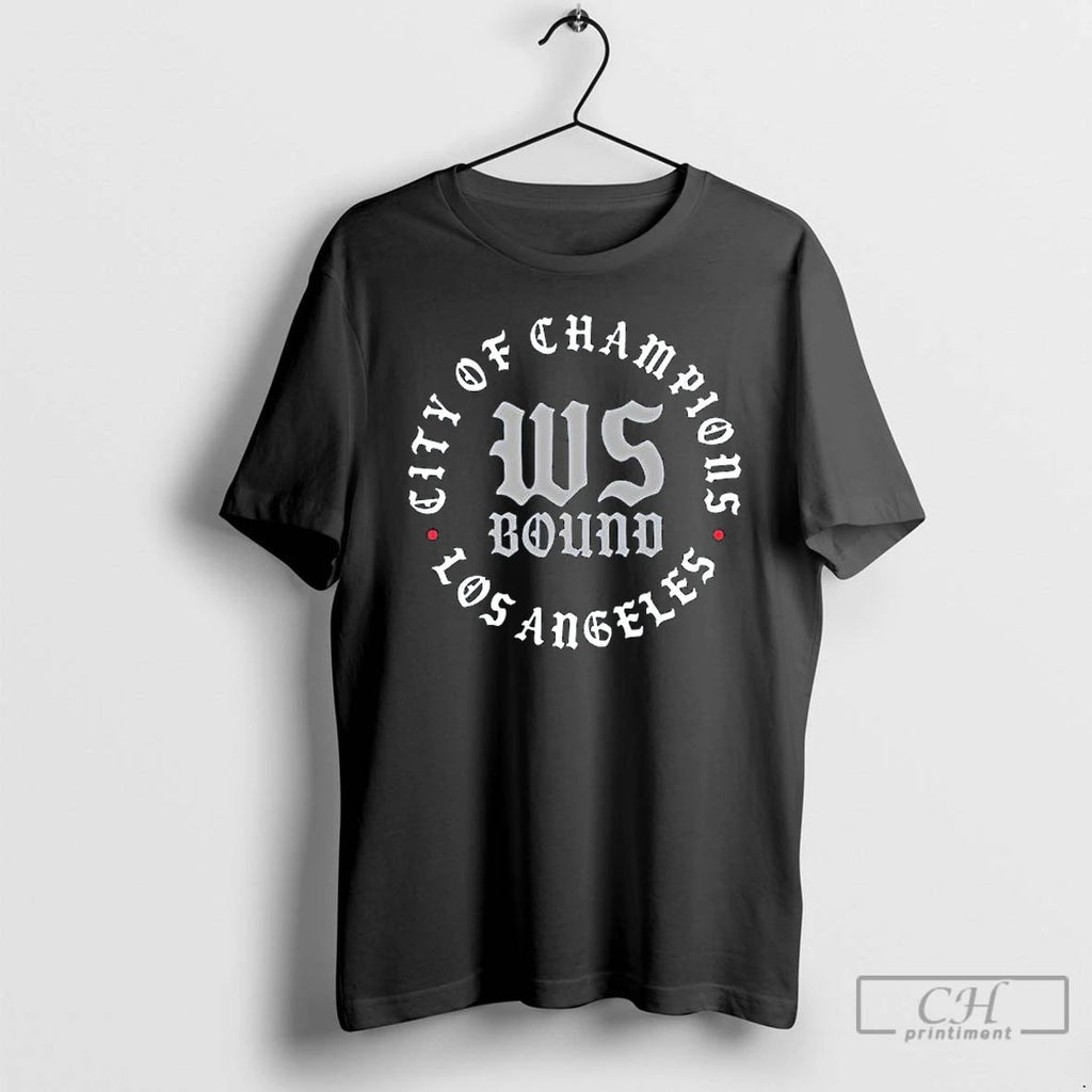Premium La Dodgers World Series Bound City Of Champions 2025 Long Sleve T Shirts