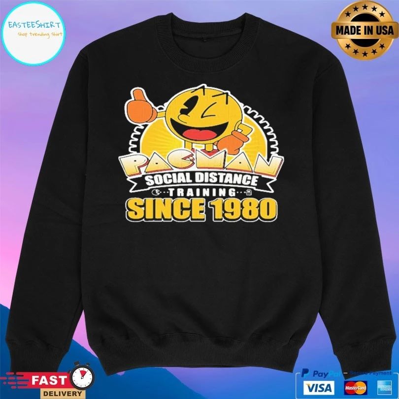 Pacman Social Distance Training Since 1980 T-shirt