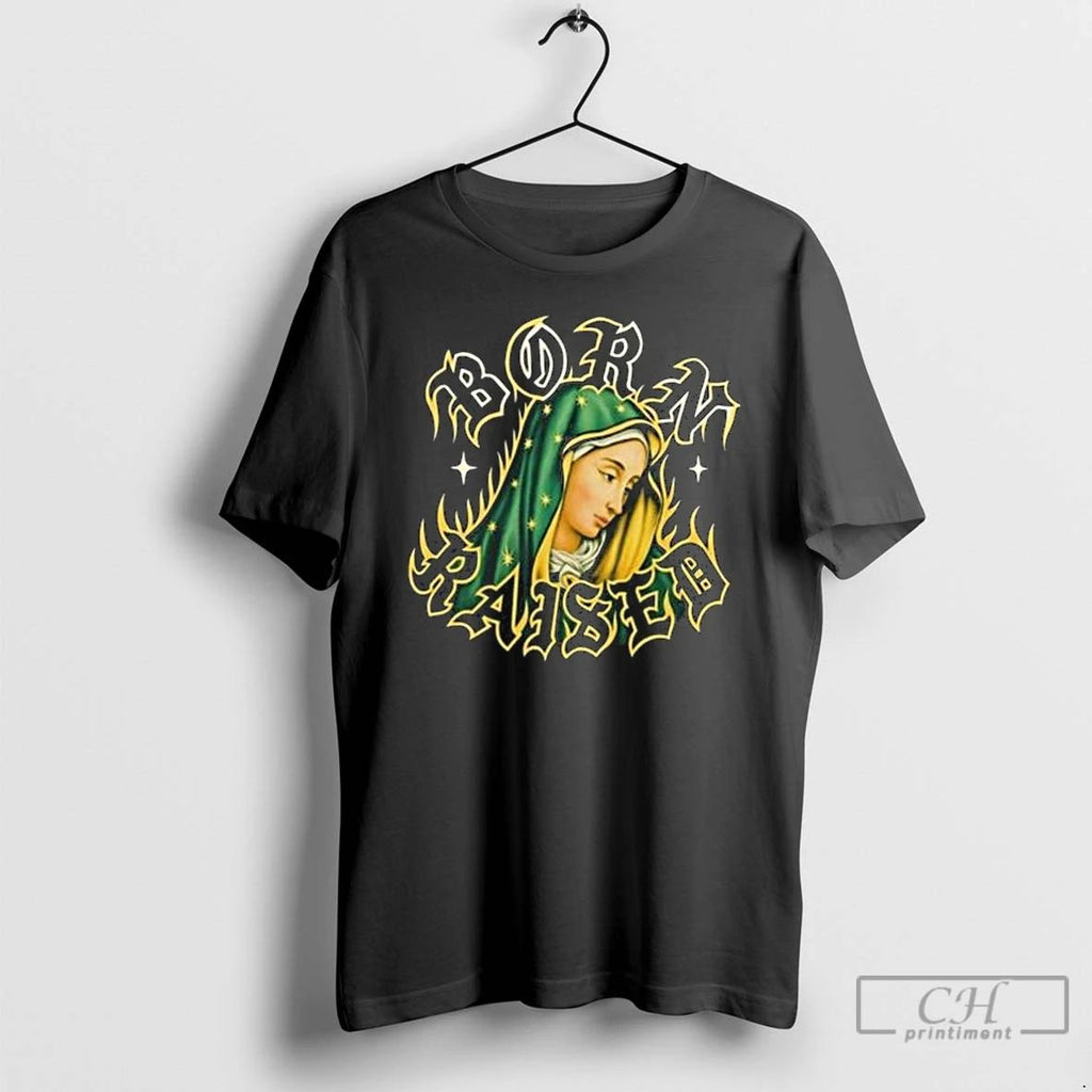 Premium Bornxraised God Loves The Homies 2025 Long Sleve T Shirts