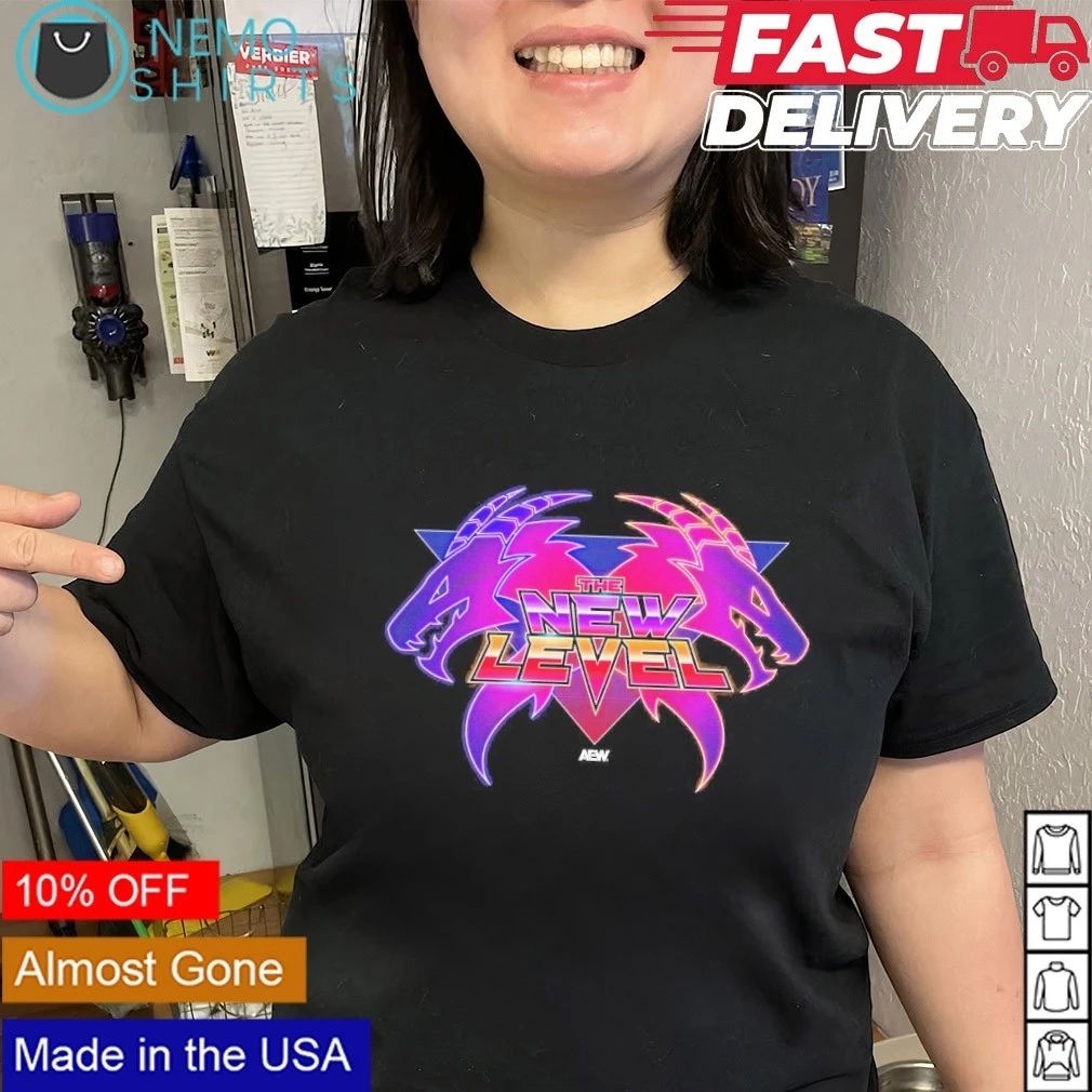 The New Level AEW Wrestling shirt