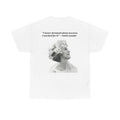 Motivational Quote Tee - Unisex Heavy Cotton Shirt, Gift for Dreamers.