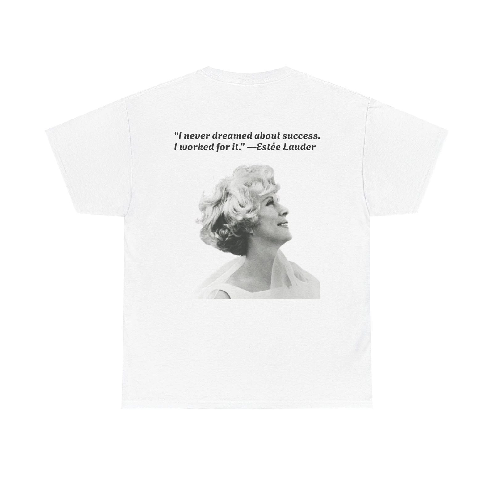 Motivational Quote Tee - Unisex Heavy Cotton Shirt, Gift for Dreamers.