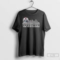 Premium Edmonton Oilers Hockey Skyline Players Name Thank You For The Memories T Shirts