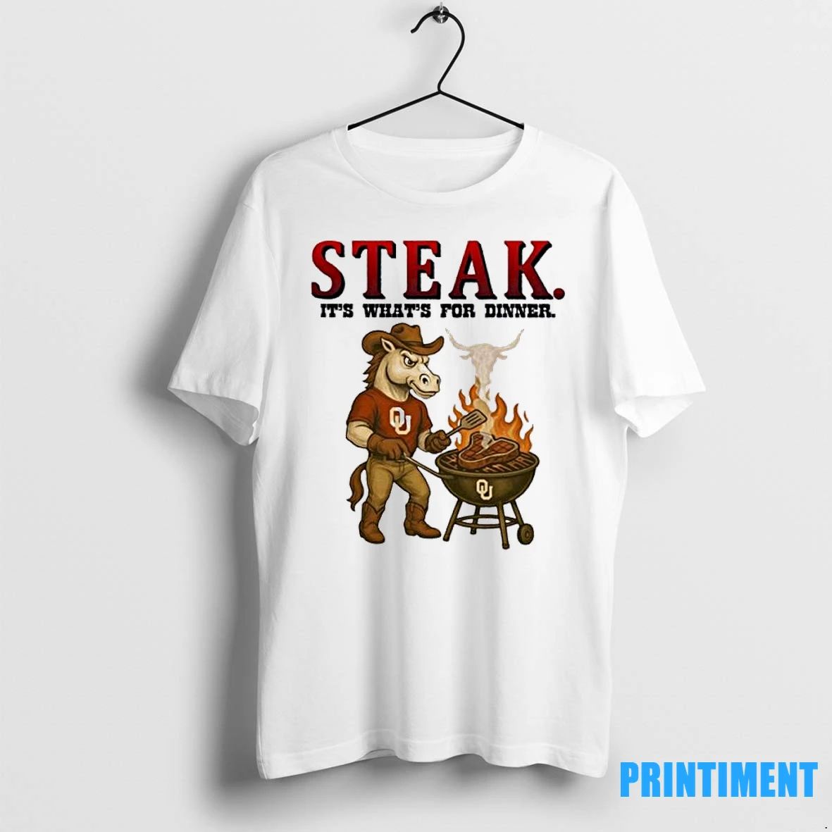 Longhorn Steak Oklahoma Sooners Red River Rivalry Tshirts Sweater