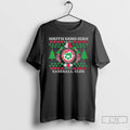 Premium South Bend Cubs Baseball Club Wreath Christmas T Shirts