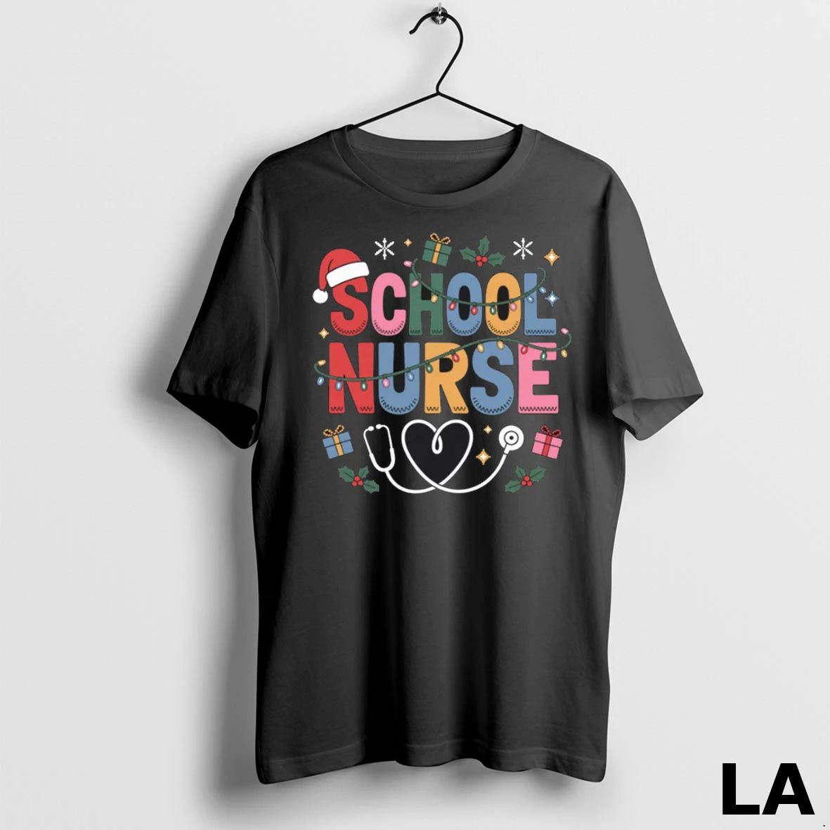 Original School Nurse Christmas Santa Cap Nursing Humor Xmas