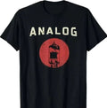 Vacuum Tube Amp Analog Vintage Retro 80s 90s Unisex T-Shirt Gift Tee