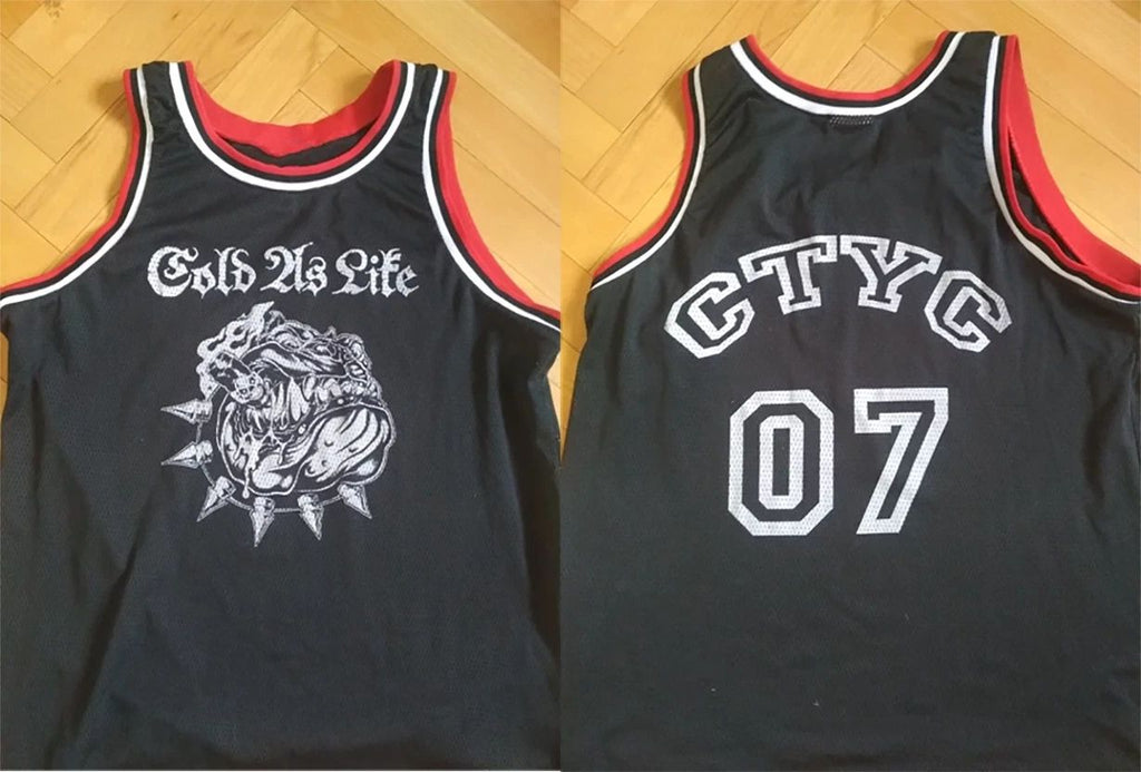 Hot New Cold As Life Basketball Jersey S-5XL Reprint Polyester US2158