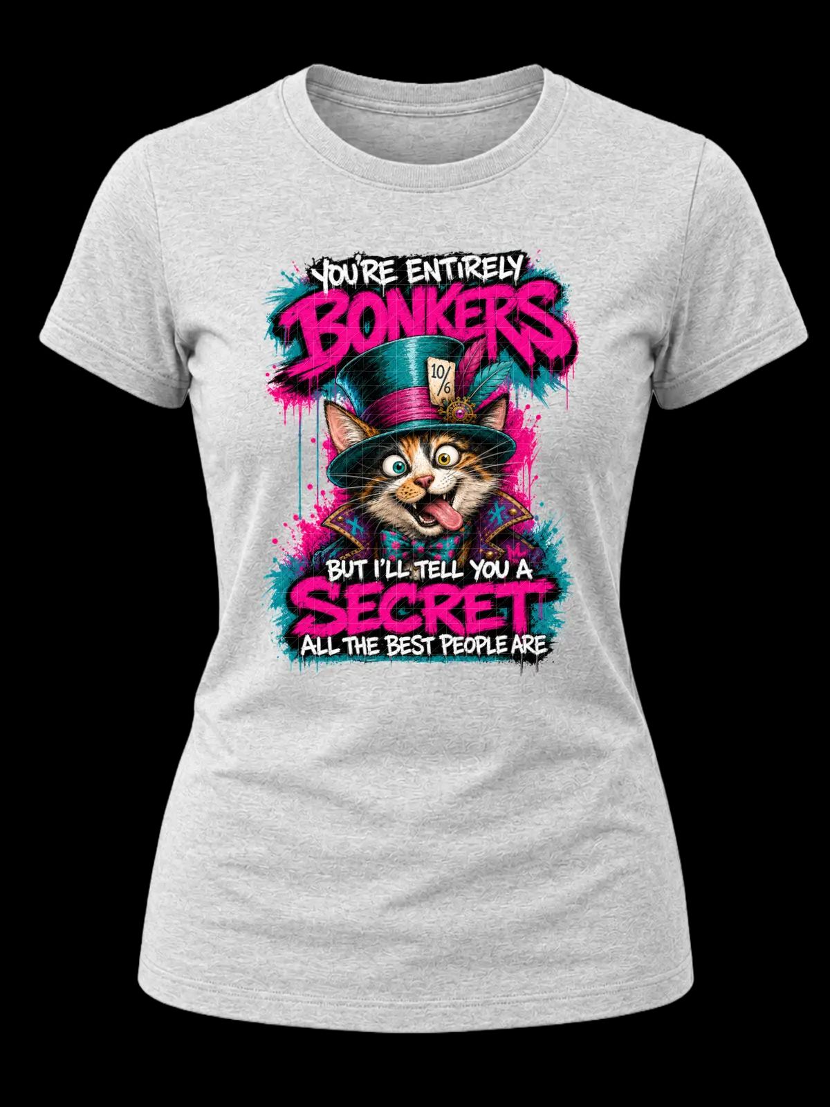 You’re Entirely Bonkers Calico Cat Shirt