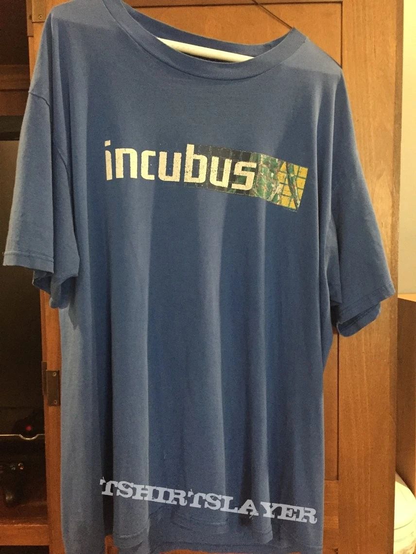 Remake Incubus band 90s Retro style Black T shirt logo shirt vtg NH27734