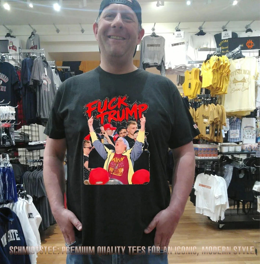 Aunt Sue fuck Trump double middle finger shirt