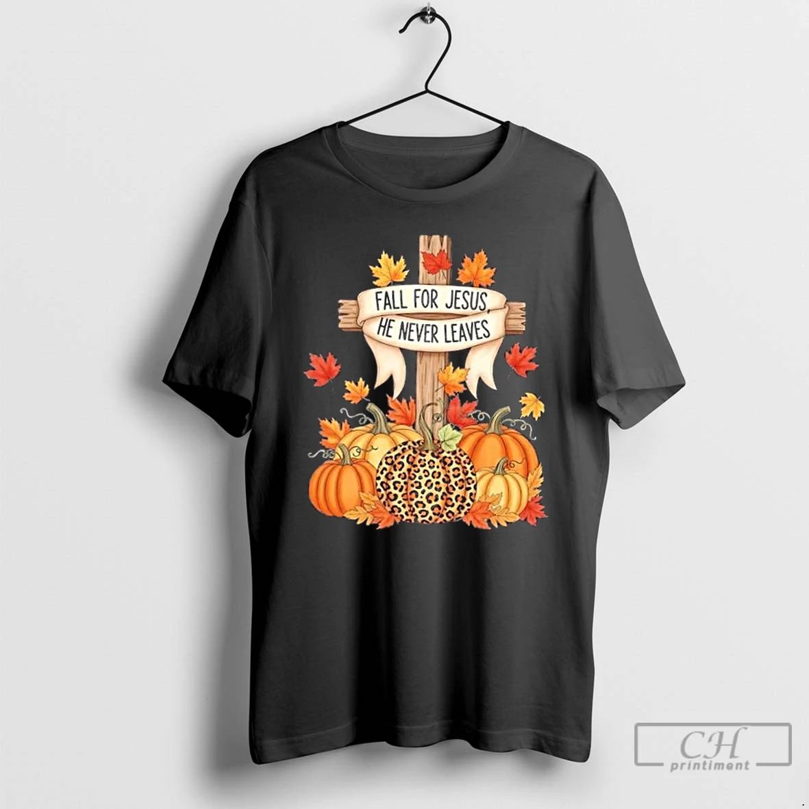 Premium Fall For Jesus Thanksgiving Autumn T Shirts