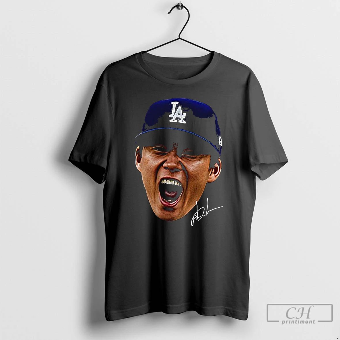 Classic La Dodgers Yoshinobu Yamamoto Japanese Pitcher Signature T Shirts