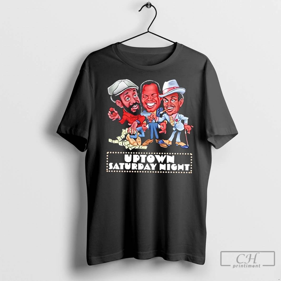 Classic Uptown Staturday Night 1974 Caricature Vintage