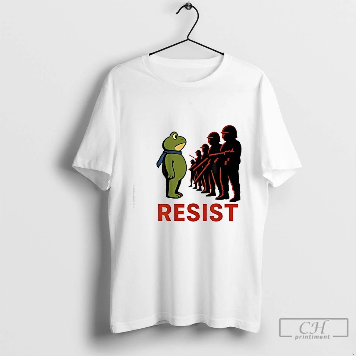 Classic Portland 2025 Resist Portland Frog Protest Retro T Shirts