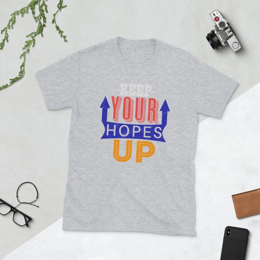 Keep your hops up, motivational, Short-Sleeve Unisex T-Shirt