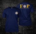 Flaternal Order of Police Logo - custom men's T-Shirt Tee